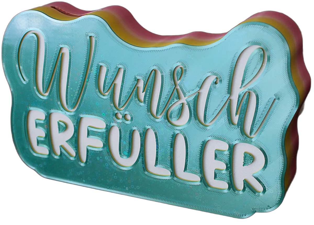 Spardose Wunscherfüller 3D Druck